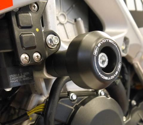 Evotech Performance Crash Bobbins for 2011+ Aprilia Tuono V4 image 3