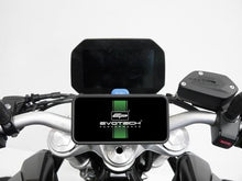गैलरी व्यूवर में इमेज लोड करें, Evotech Performance Quad Lock Compatible Handlebar Clamp Sat Nav Mount for Honda CRF1000L Africa Twin and Triumph Tiger 1050 / 800 / 900