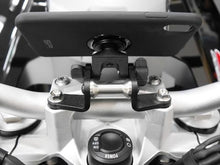 Charger l&#39;image dans la galerie, Evotech Performance SP Connect Compatible Handlebar Clamp Sat Nav Mount for Honda CRF1000L Africa Twin and Triumph Tiger 800 / 900 / 1050