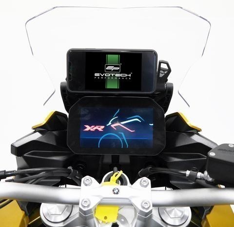 Evotech Performance SP Connect Compatible Upper Sat Nav Mount for 2020-2024 BMW F900XR
