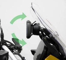 Carica l&#39;immagine nel visualizzatore di Gallery, Evotech Performance TomTom Compatible Upper Mount Clamp Sat Nav Mount for 2020-2025 F900XR