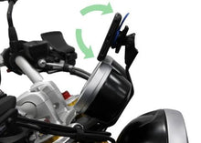 Cargar imagen en el visor de la galería, Evotech Performance Quad Lock Compatible Handlebar Clamp Sat Nav Mount for 2017-2025 BMW R Nine T