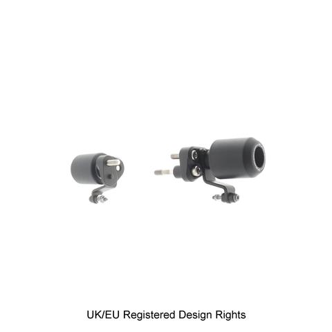 Evotech Performance Crash Bobbins with Light Mounting Kit for 2020+ BMW S1000XR image 2