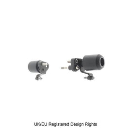 Evotech Performance Crash Bobbins with Light Mounting Kit for 2020+ BMW S1000XR image 2