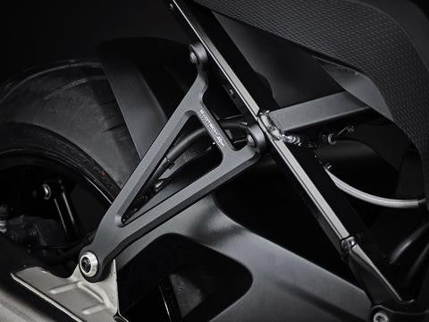 Evotech Performance Exhaust Hanger and Footrest Blanking Plates for 2015-19 BMW S1000XR