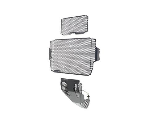 Evotech Performance Radiator, Oil Cooler & Engine Guard Set for Ducati Multistrada 1200/S image 1