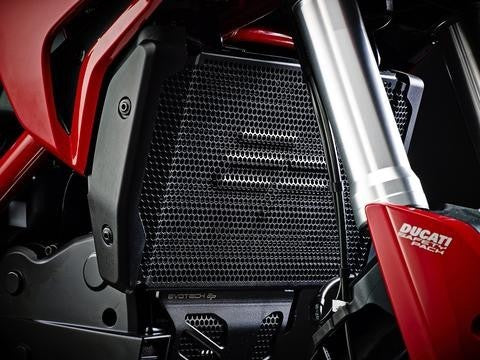 Evotech Performance Radiator, Oil Cooler & Engine Guard Protection for Ducati Hypermotard 950 image 1