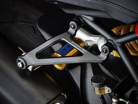 Evotech Performance Exhaust Hanger Blanking Plate Kit for Ducati Monster image 1