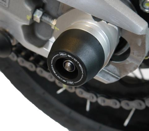 Evotech Performance Rear Spindle Bobbins for Ducati Multistrada 950 / 1200 / 1260 / V4