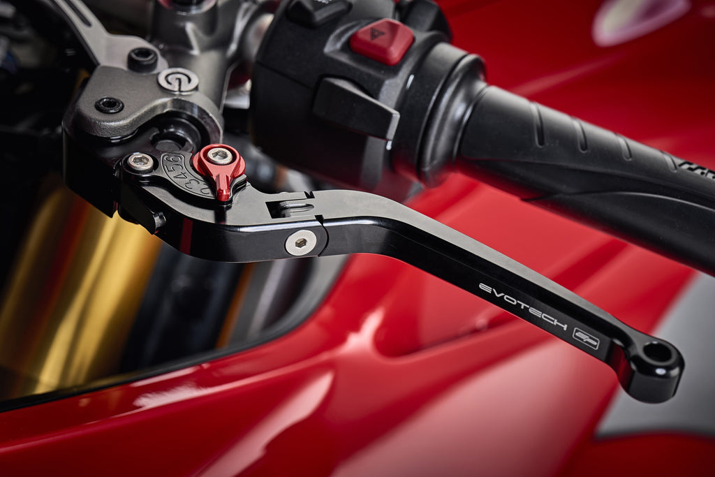 Evotech Performance Short Clutch & Brake Lever Set for 2019-2024 Ducati Scrambler Cafe Racer