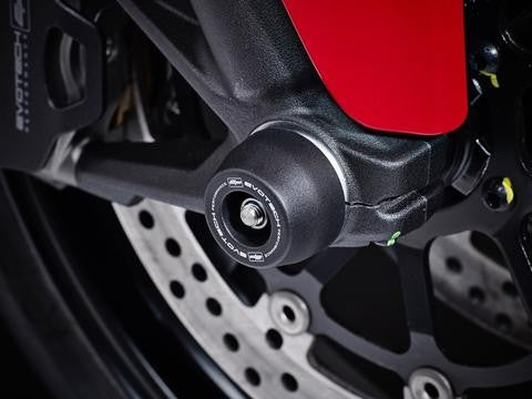 Evotech Performance Front Spindle Bobbins for Ducati Hypermotard / Hyperstrada / Monster / Multistrada image 