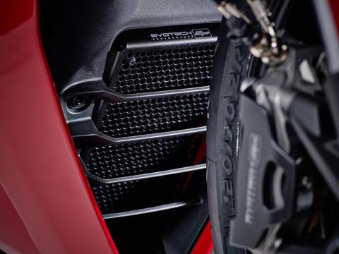 Evotech Performance Radiator and Oil Cooler Guard Set for 2017-2024 Ducati SuperSport image 3