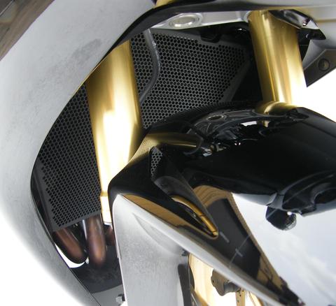 Evotech Performance Radiator Guard Protection for 2008-16 Honda CBR1000RR