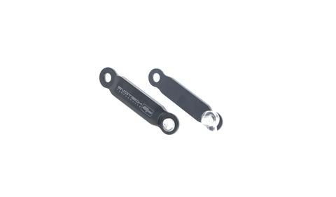 Evotech Performance Footrest Blanking Plates for Kawasaki Ninja 650 / Z650 image 1
