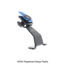 Cargar imagen en el visor de la galería, Evotech Performance Quad Lock Compatible Handlebar Clamp Sat Nav Mount for Kawasaki Ninja 1000SX / Z1000SX