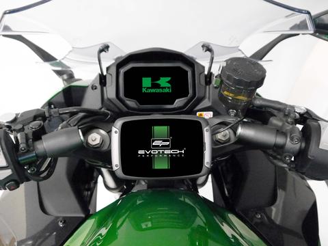 Evotech Performance TomTom Compatible Handlebar Clamp Sat Nav Mount for Kawasaki Ninja 1000SX / Z1000SX