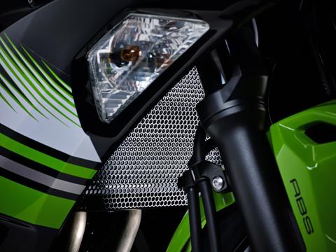 Evotech Performance Radiator Guard for 2017-2024 Kawasaki Ninja 650 / Z650