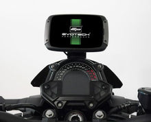 Cargar imagen en el visor de la galería, Evotech Performance TomTom Compatible Handlebar Clamp Sat Nav Mount for 2019-2024 Kawasaki Z400