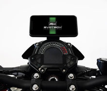 Charger l&#39;image dans la galerie, Evotech Performance Quad Lock Compatible Handlebar Clamp Sat Nav Mount for 2019-2024 Kawasaki Z400