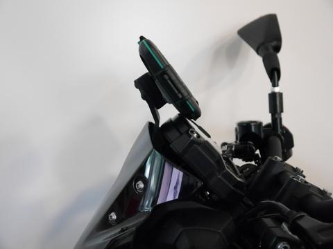 Evotech Performance Ultimateaddons Compatible Handlebar Clamp Sat Nav Mount for 2019-2025 Kawasaki Z400