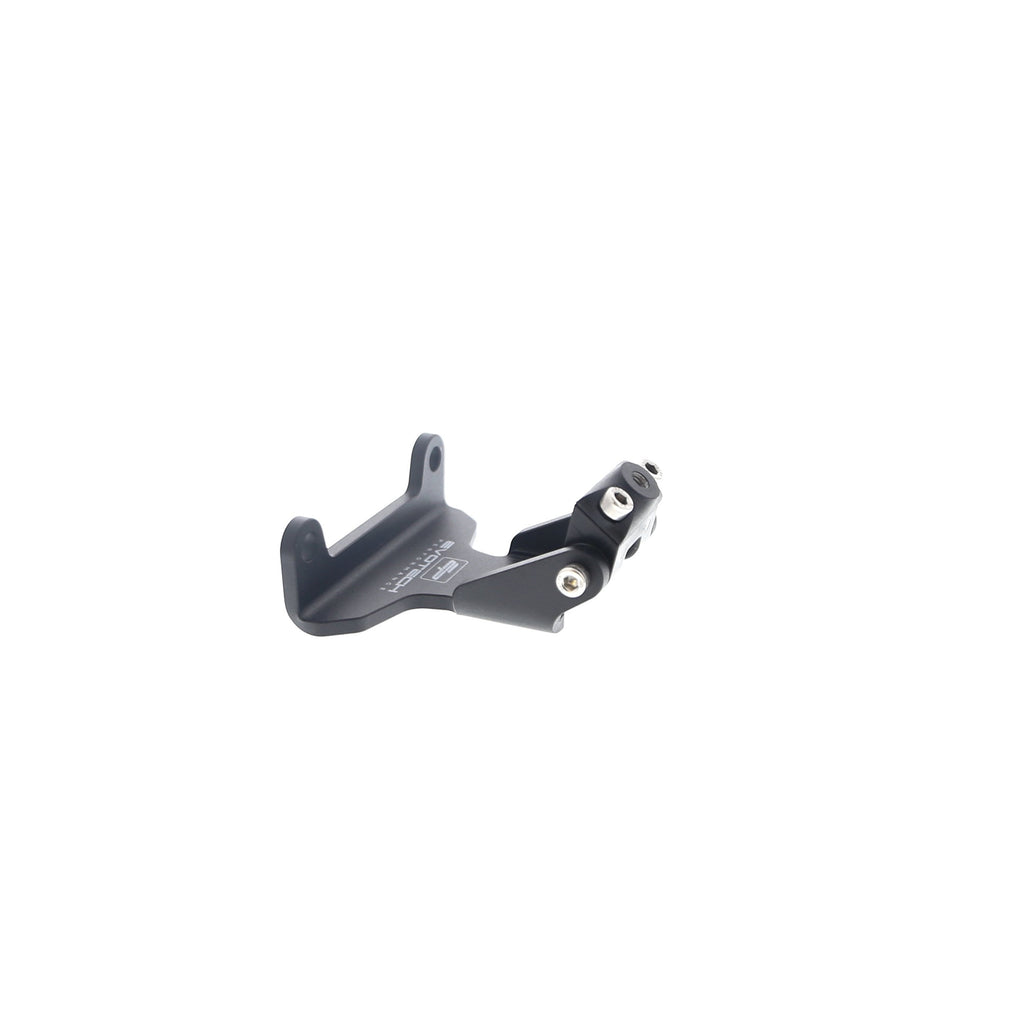 Evotech Performance SP Connect Compatible Handlebar Clamp Sat Nav Mount for 2017-2024 Kawasaki Z650