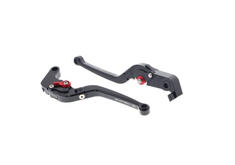 Evotech Performance Short Clutch & Brake Lever Set for 2008-12 Ducati Hypermotard 1100