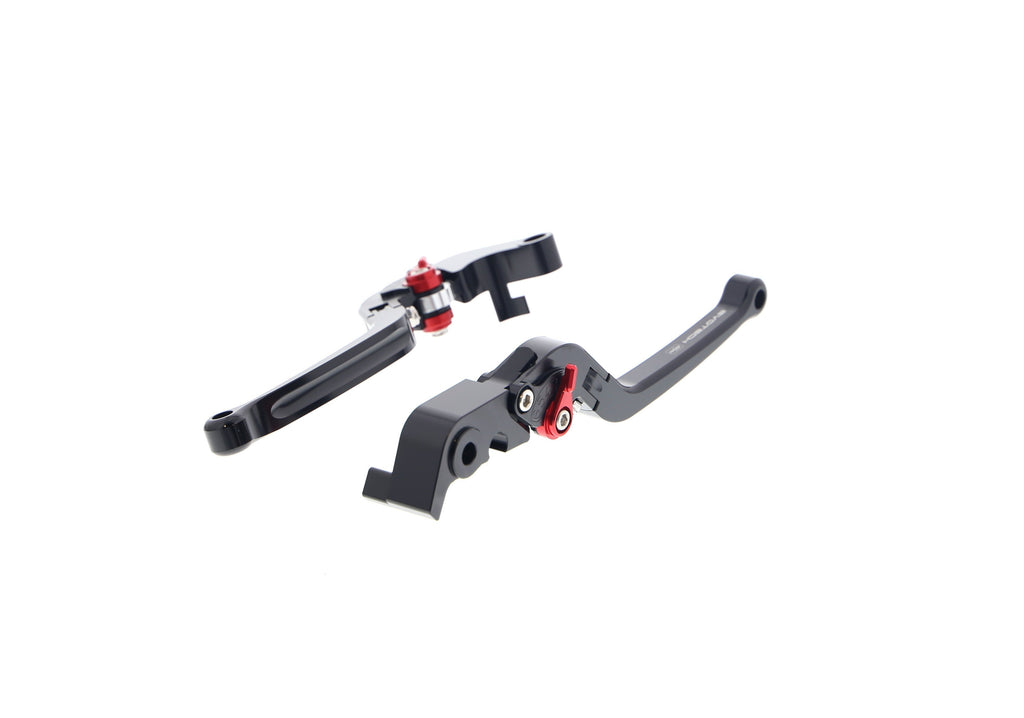 Evotech Performance Folding Clutch & Brake Lever Set for Aprilia RSV / Ducati Panigale / Kawasaki image 2
