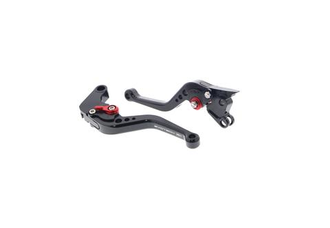 Evotech Performance Short Clutch & Brake Lever Set for 2011-16 Aprilia Tuono V4