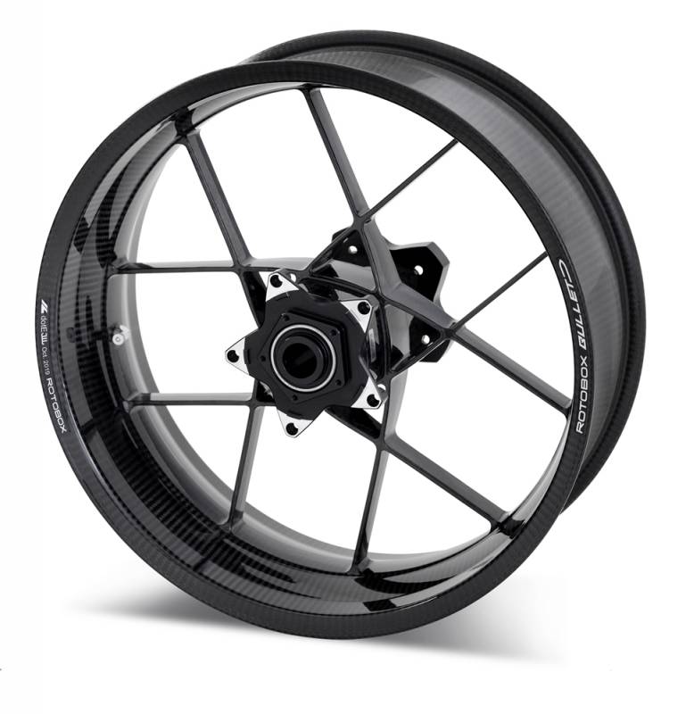 ROTOBOX BULLET Forged Carbon Wheelset for Ducati Panigale 1199, 1299, V2, V4 & Streetfighter V4