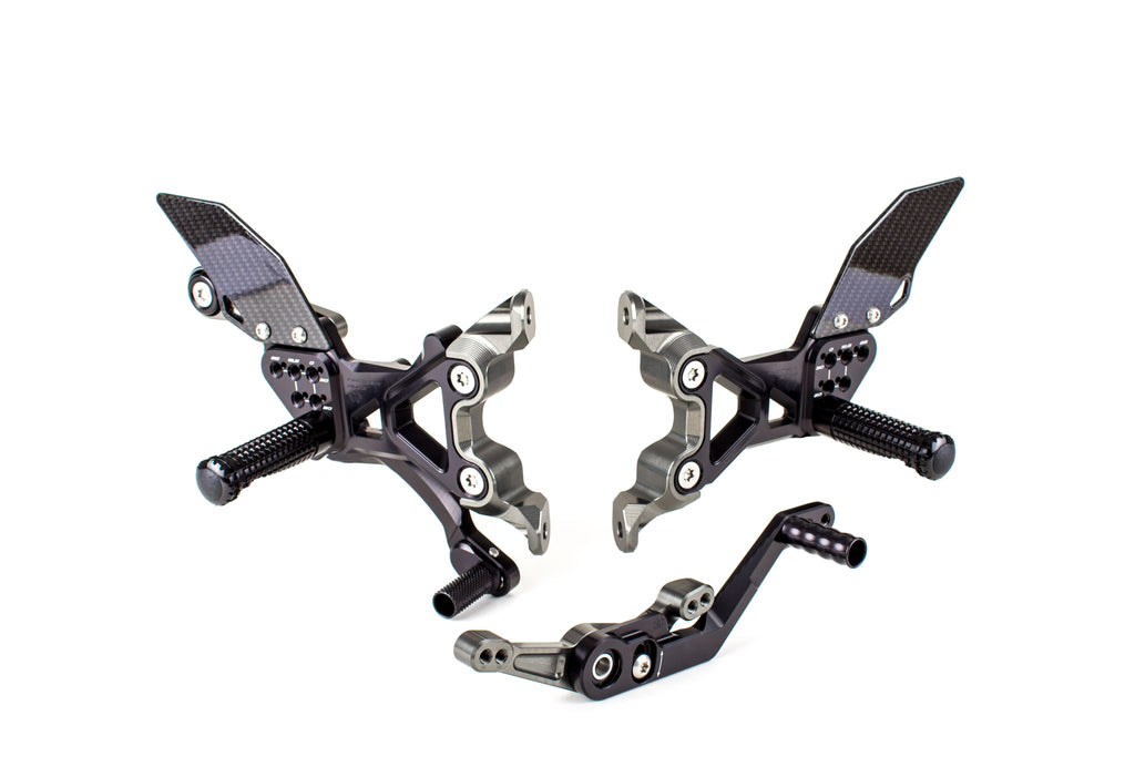 Gilles Tooling FXR Rearset Footpegs for 2020+ BMW S1000RR, M1000RR