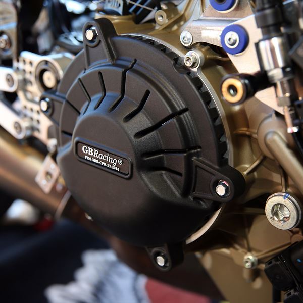 GB Racing Secondary Engine Cover Set Protection Slider Case for 2020+ Ducati Panigale V4R image 3
