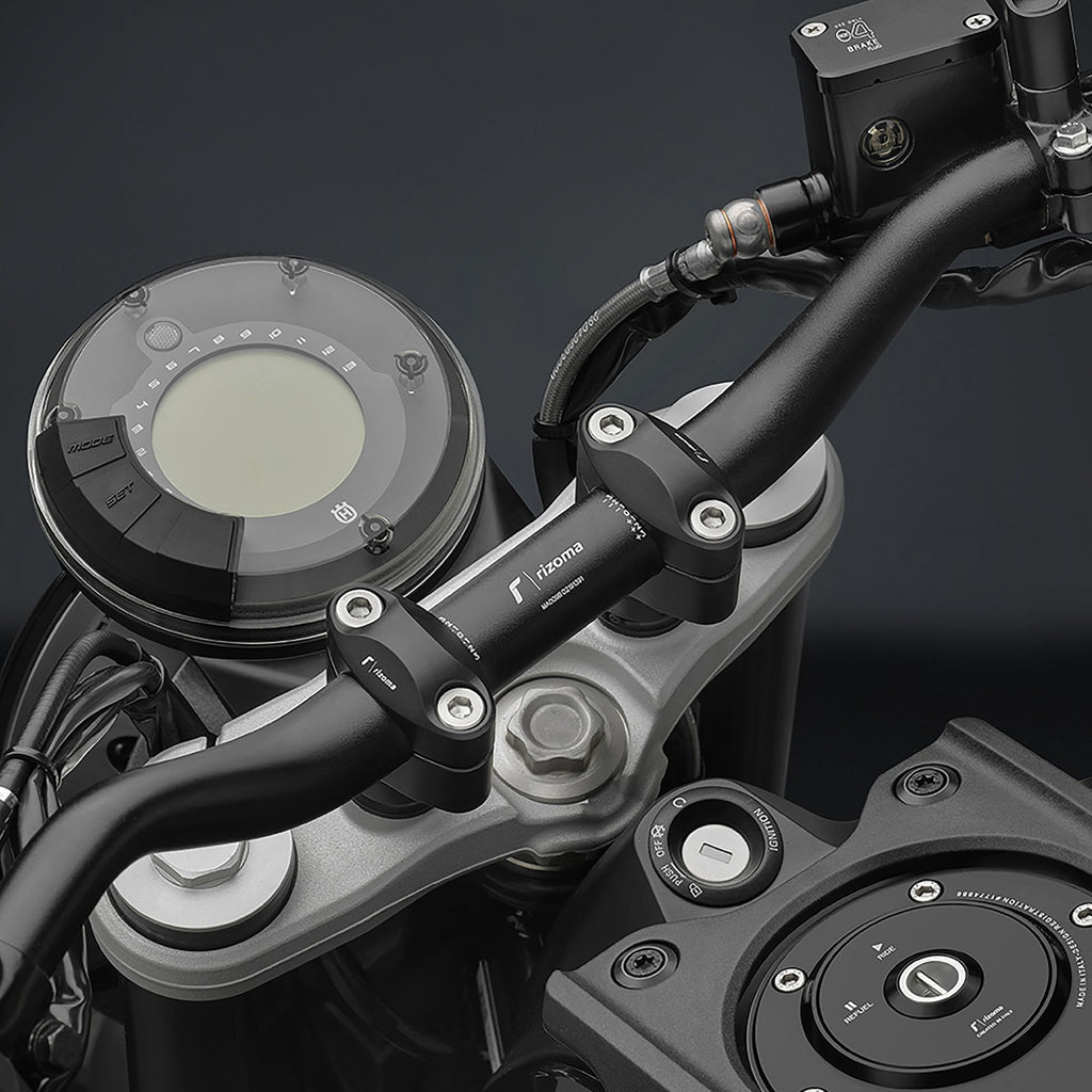 Rizoma Tapered Handlebars for Motorcycles (1-1/8") image 7