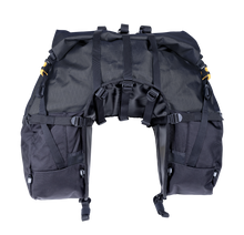 Cargar imagen en el visor de la galería, Giant Loop Great Basin Saddlebag - 68L img black back