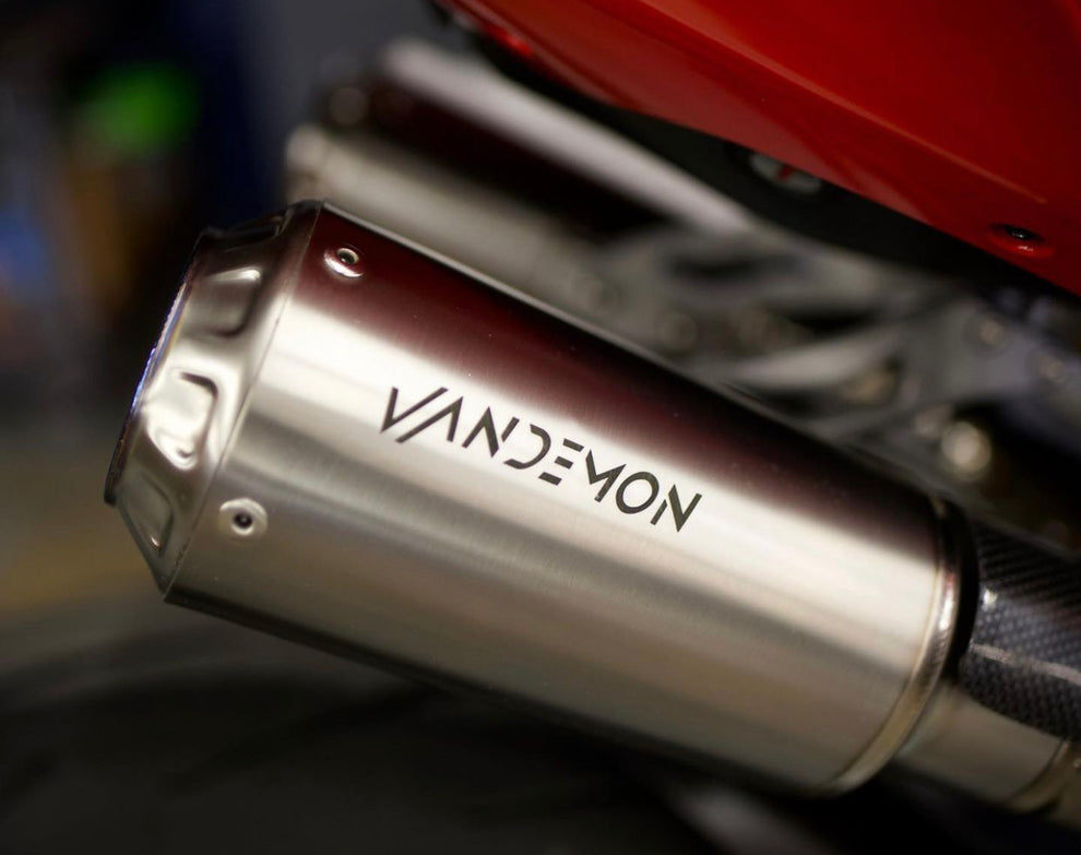Vandemon Full Titanium High Mount Exhaust System For 2020-24 Ducati V2 Panigale & Streetfighter12