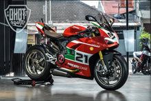 गैलरी व्यूवर में इमेज लोड करें, Vandemon Full Titanium Low Mount Exhaust System For 2020-24 Ducati V2 Panigale &amp; Streetfighter 2