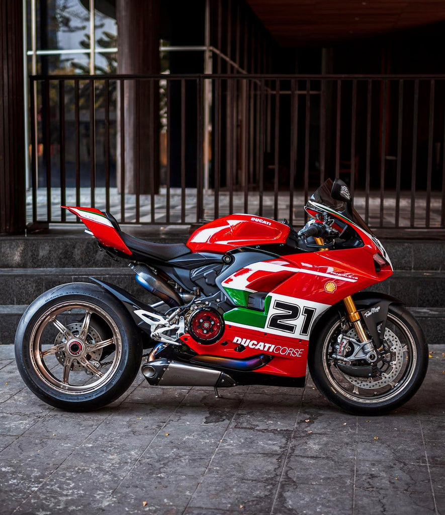 Vandemon Full Titanium Low Mount Exhaust System For 2020-24 Ducati V2 Panigale & Streetfighter 5