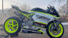Laden Sie das Bild in den Galerie-Viewer, Vandemon Full Titanium High Mount Exhaust System For 2020-24 Ducati V2 Panigale &amp; Streetfighter 7