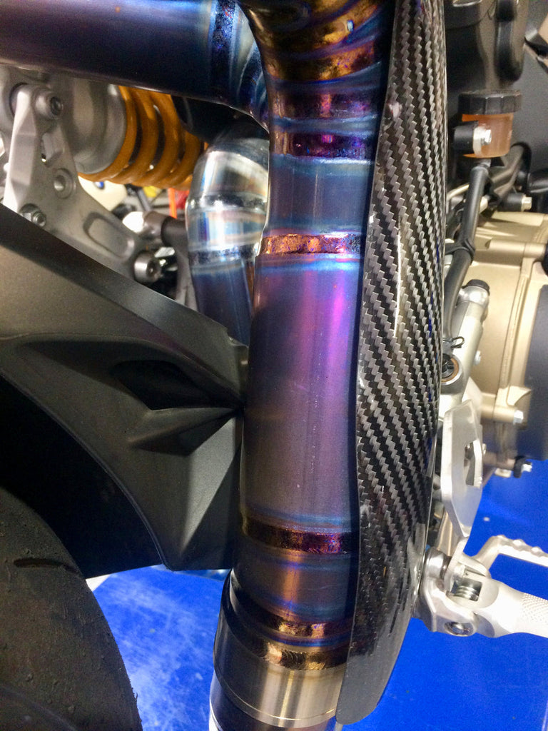 Vandemon Titanium High Mount Exhaust System For 2011-18 Ducati Panigale 1199, 1199S, 1299S, 1299 SP & R 13