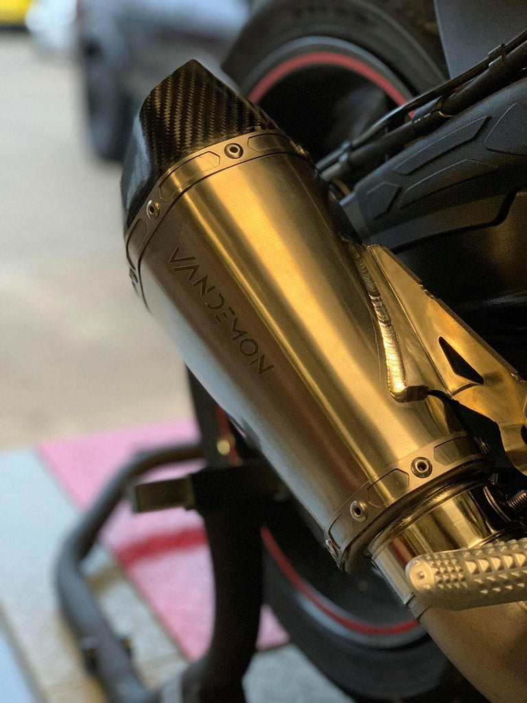 Vandemon Titanium Exhaust System For 2010-18 BMW S1000R & S1000RR      7