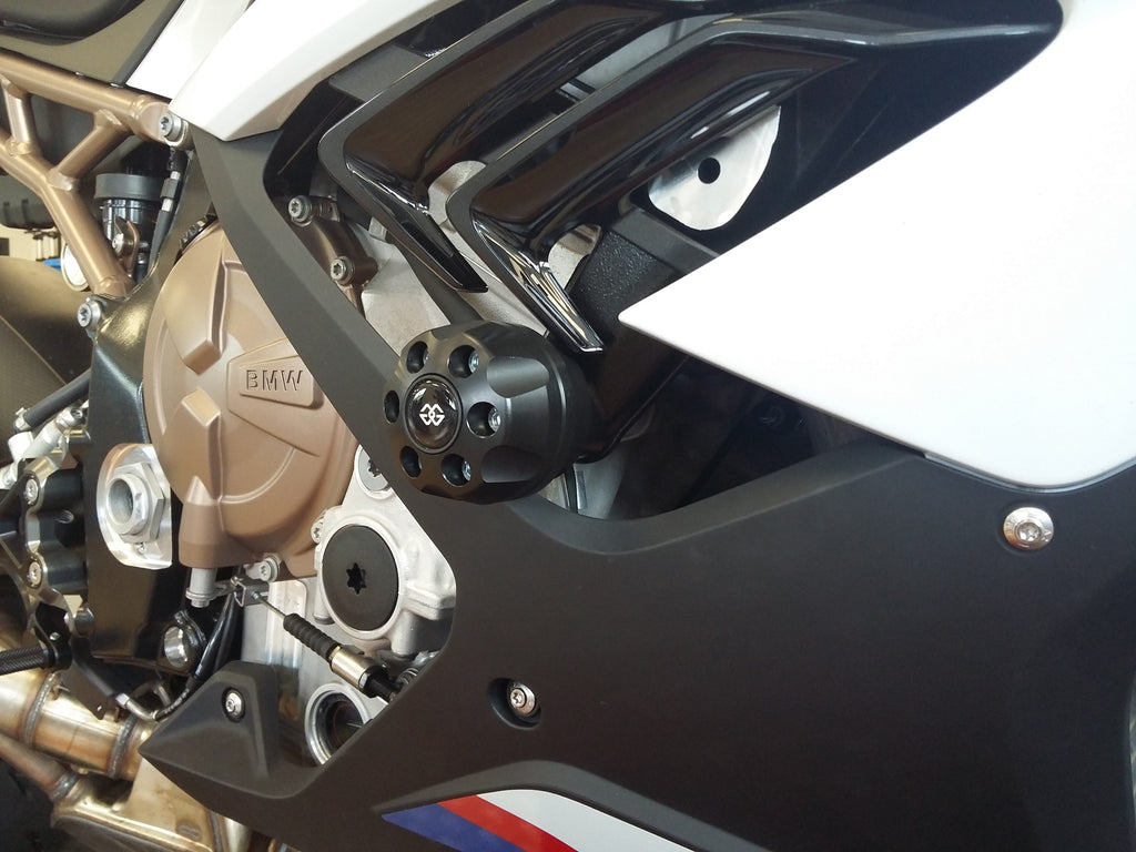 Gilles Tooling Black IP Crashpad-Kit for 2020-22 BMW S1000RR
