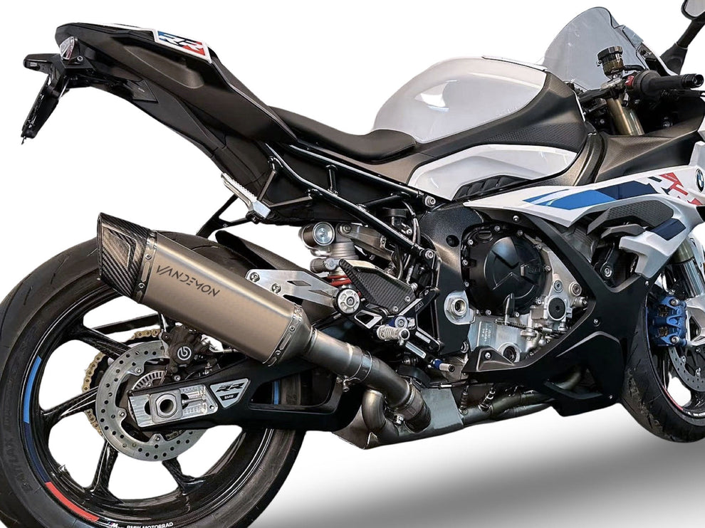 Vandemon Titanium Bimodal Stealth Exhaust For 2021-25 BMW S1000R, S1000RR & M1000R 7