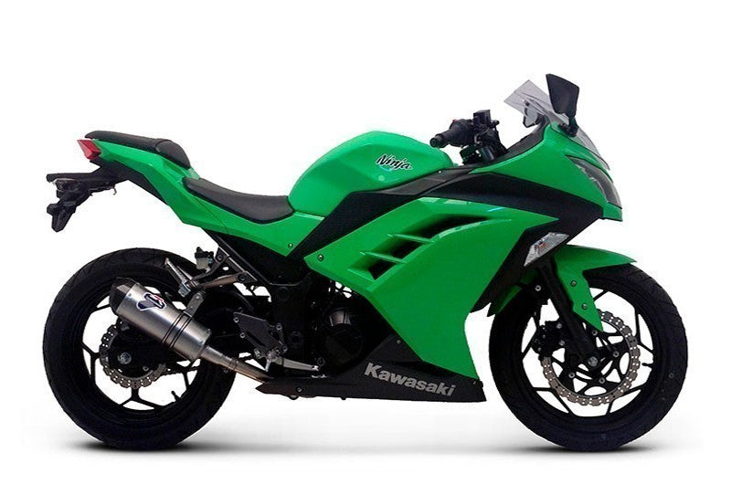 Termignoni Relevance Stainless/Carbon Slip-On for 2012-17 Kawasaki Ninja 300