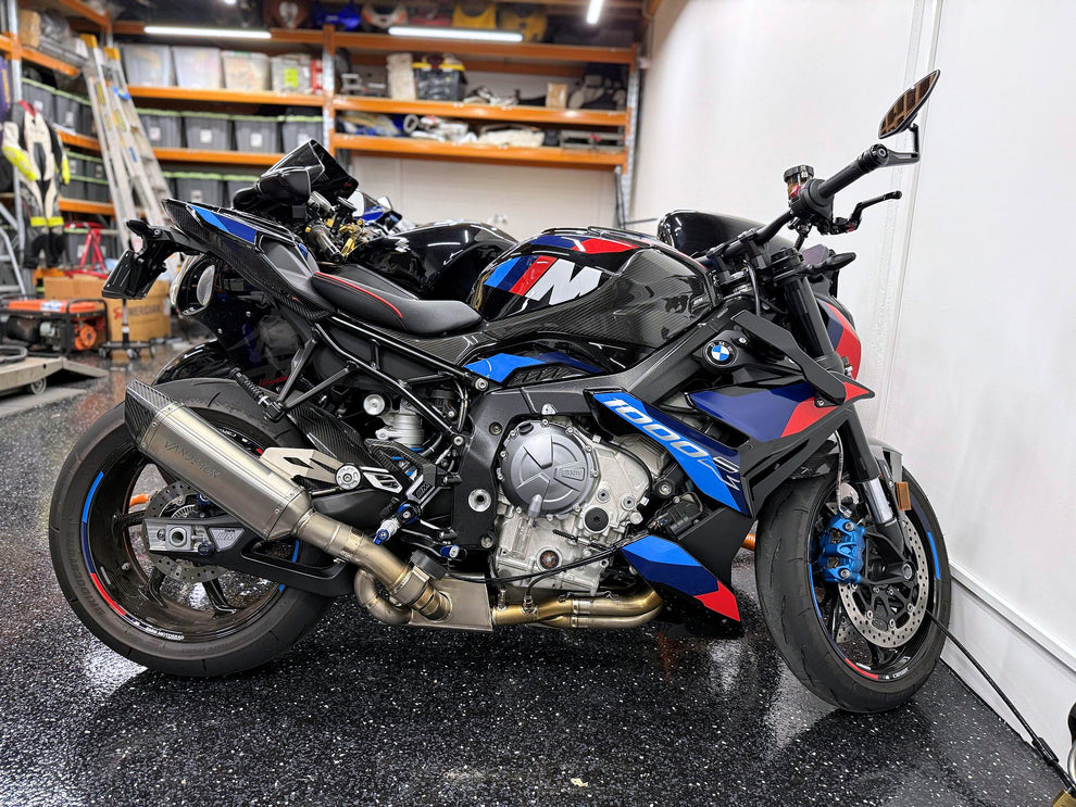 Vandemon Titanium Bimodal Stealth Exhaust For 2021-25 BMW S1000R, S1000RR & M1000R img 2