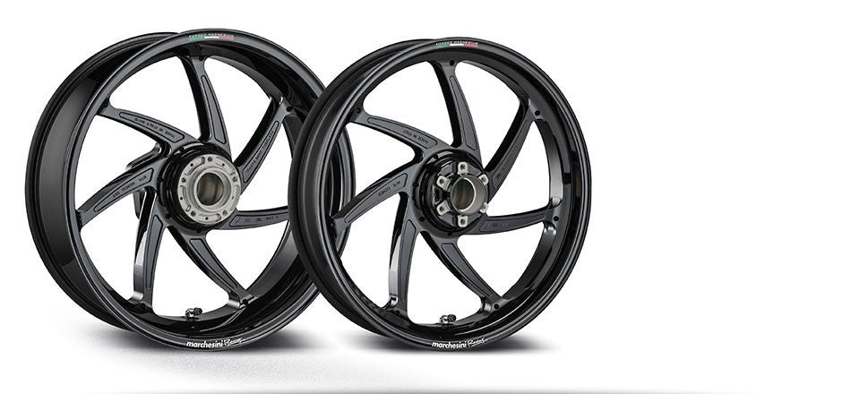 Marchesini - M7RS Genesi Aluminum 7 Spoke Wheels for Aprilia RSV4 / Tuono V4