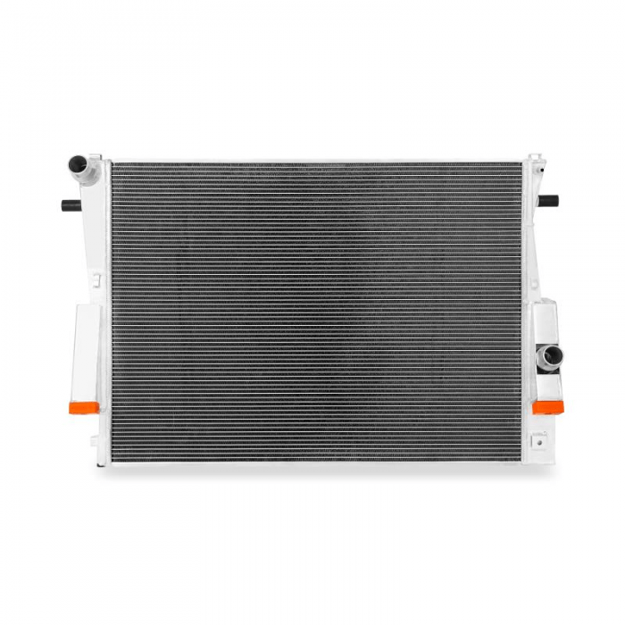 Mishimoto Radiator and Upper Support Bar for 2008-10 Ford F-250/ F-350/ F-450/ F-550 6.4L Powerstroke(Essential Protection Bundle) - Black