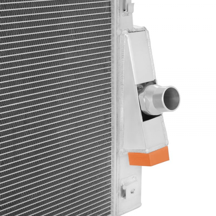 Mishimoto Radiator and Upper Support Bar for 2008-10 Ford F-250/ F-350/ F-450/ F-550 6.4L Powerstroke(Essential Protection Bundle) - Black