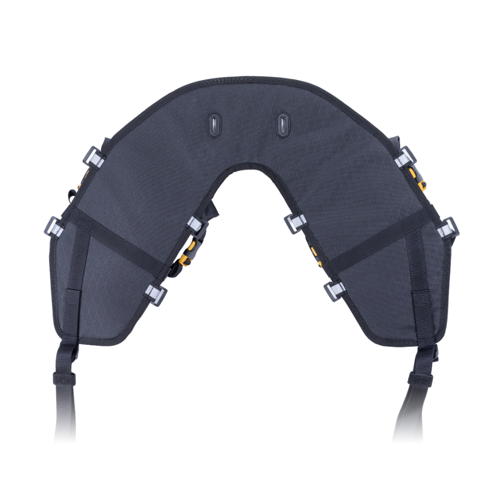 Giant Loop MoJavi Saddlebag Zip Rolltop img black back