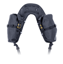 Carica l'immagine nel visualizzatore di Gallery, Giant Loop MoJavi Saddlebag Zip Rolltop img black top