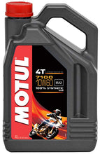 Load image into Gallery viewer, Motul 7100 4-Stroke 10W60 4T Full Synthetic Motorcycle Engine Oil image 1