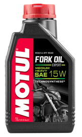Motul Suspension FORK OIL EXPERT MEDIUM/HEAVY 15W - 1L image 2